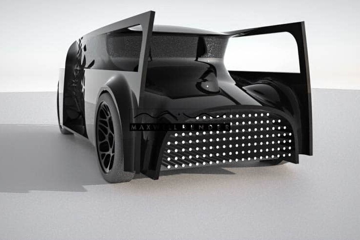 來自voxeljet的3D打印汽車原型機