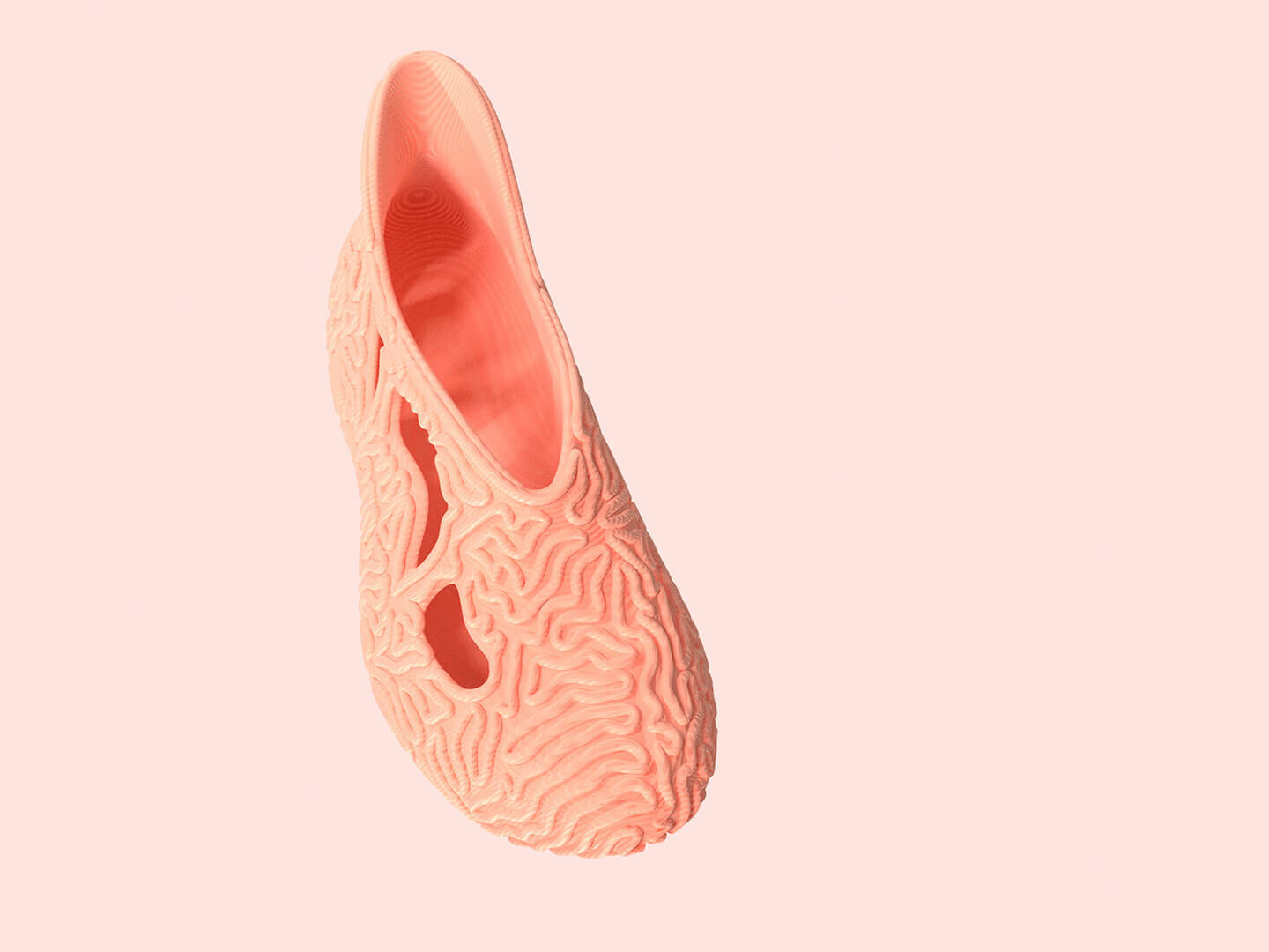 皮鞋設(shè)計(jì)師貝順平的珊瑚跑鞋。